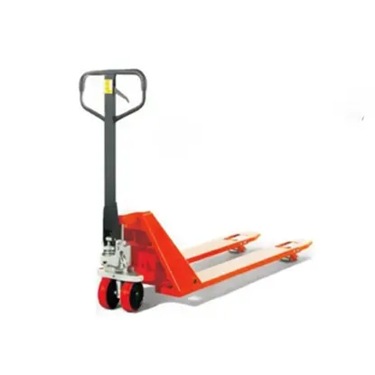 Low-profile hydraulic pallet trucks